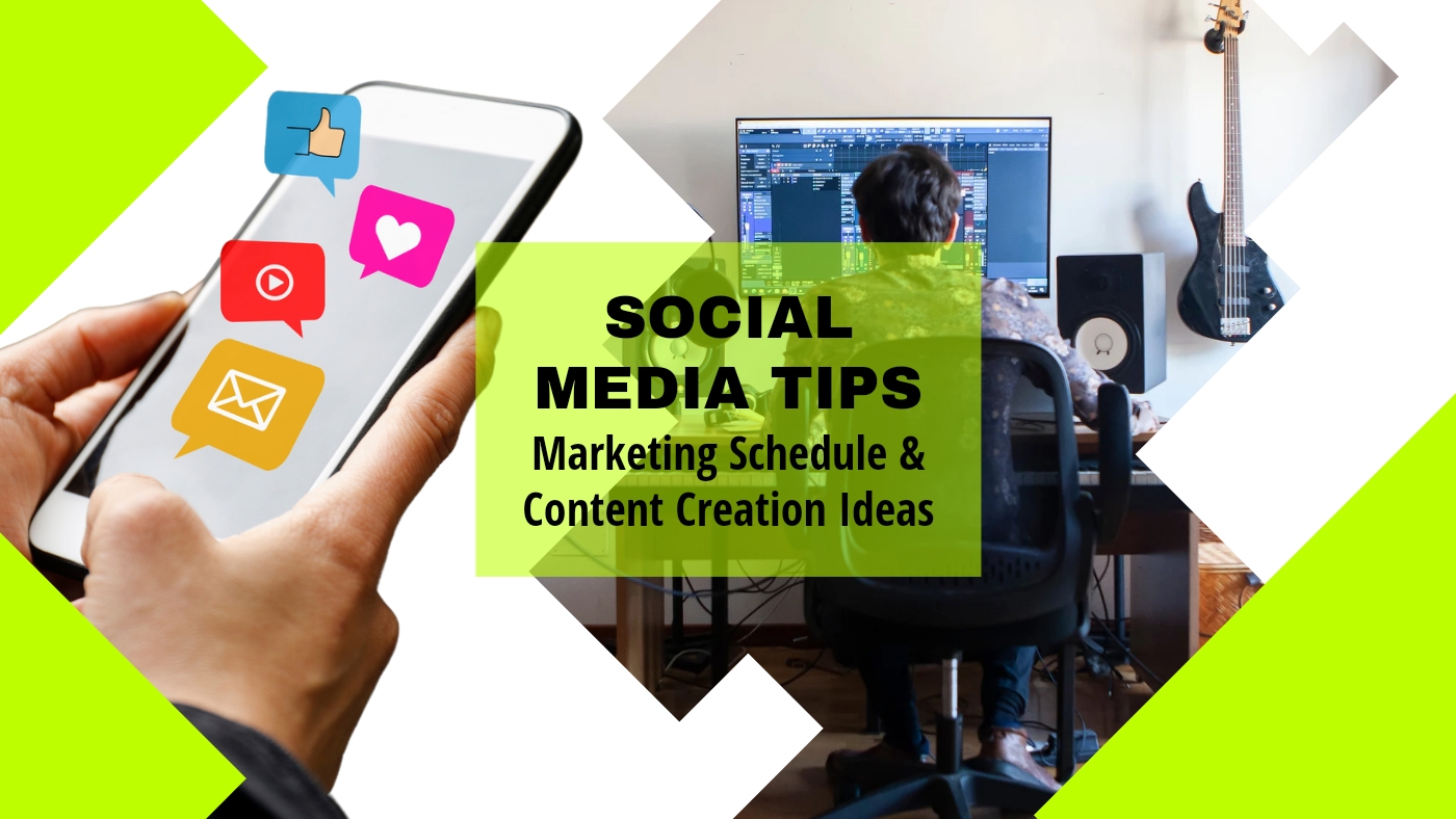 Social Media Tips for Artists: Marketing Schedule & Content Creation Ideas for Independent Musicians to Gain Fans in 2024