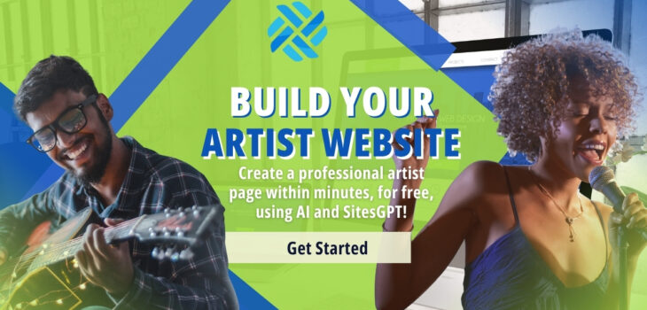 Build a Stunning Artist Website with AI: Why Indie Musicians Are Turning to SitesGPT